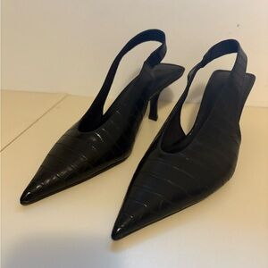 H&M pointed sling back size 8 NEW